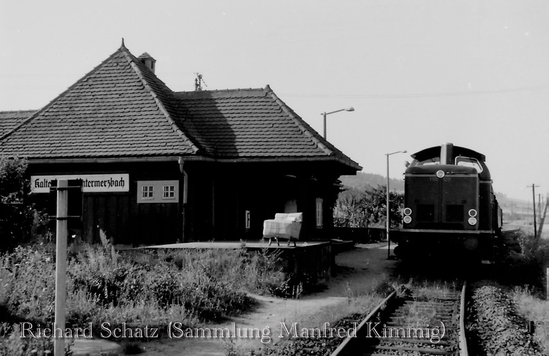 Bamberg-Dietersdorf UEg im Bhf. Untermerzbach