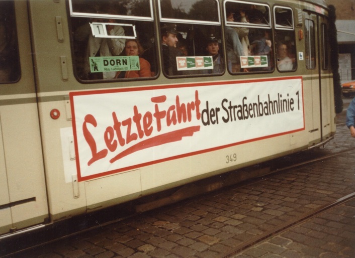 1 21  F-Billinganlage 20.06.1981 letzter 1er um 19Uhr 32